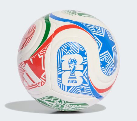 (Mis 5) Pallone ADIDAS Trionda FIFA World Cup 2026 (Bianco/Rosso/Blu)…x20